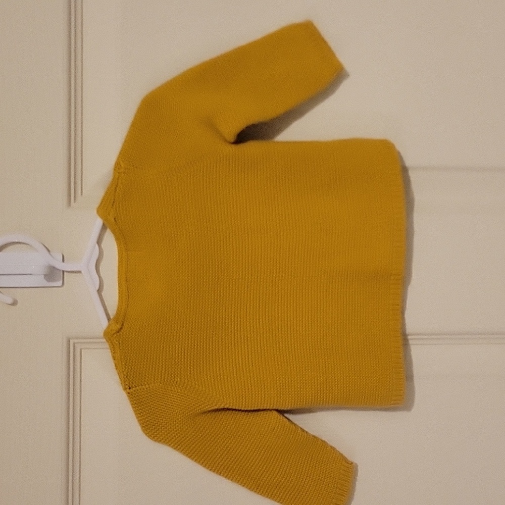 6M Condor Mustard Yellow Knit Cardigan - Picture 4 of 4